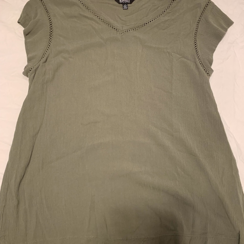 Green shirt